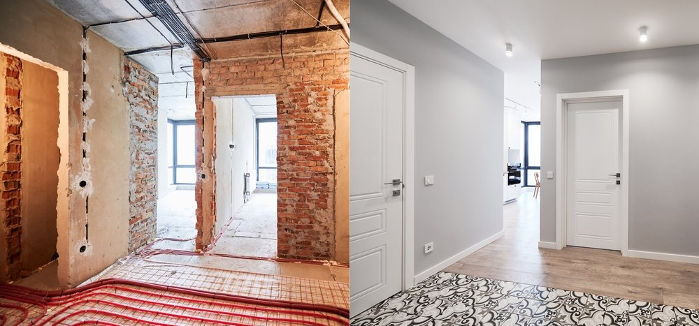 voor en na renovatieproject groningen